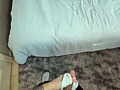 I got caught gooning with my Asian stepmom's panties, and Rei Sky rode me in dirty missionary POV until I came.