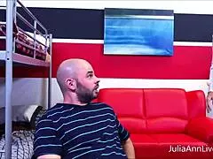 Big Titty Teacher Julia Ann SUCKS and FUCKS Her Student's Stiff Dick!