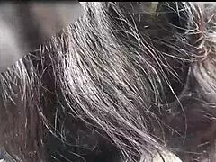 desi step aunty gets licked and pounded deep in outdoor field sex