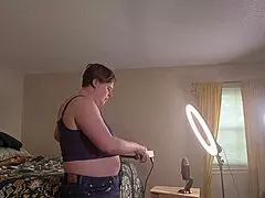 Готовлюсь и снимаю видео гигантши BTS - Клара Крисп MILF BBW Фетиш