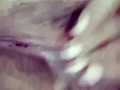 i finger my wet pussy solo in lingerie, feeling so horny and curvy