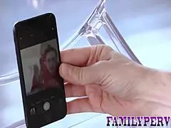 Teen Sucks Stepbro's Cock Then Fucks Him Hard At Christmas