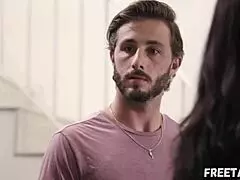 i taught my innocent stepson to pleasure his girlfriend with a creampie threesome