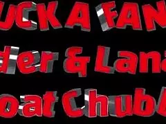 Rebel Rhyder, curvy milf, chokes on two cocks while getting slammed hard in wild double action