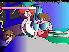 uhh, sittin’ on the couch flashin’ my stuff, feels so wrong but good!