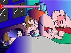 uhh, sittin’ on the couch flashin’ my stuff, feels so wrong but good!