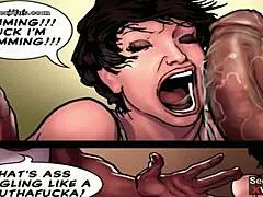 The Kardashians S1 Ep3-4 shows angry wife catching sidechick's lipstick on his BBC during interracial cheating.