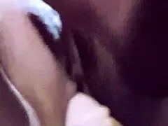 want to see this housewife squirt on cock in amazing orgasm?