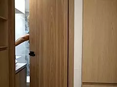 Awakening desire in my stepmom while sharing the bed