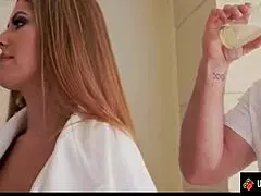 you ever seen a milf flash her big tits and pussy like this?