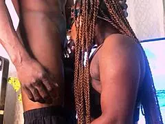 Threesome fucks stepmom while friends watch