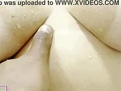 I caught my beautiful brazilian milf wife pleasuring herself for her lover