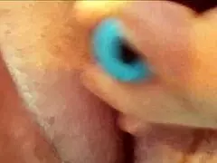 Brittbflyspread4u Feels Intense Vibrations on Her Tight Pussy