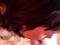 発情した義母がキッチンで突然激しく犯される