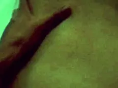 Linda's big ass makes her moan passionately in bed