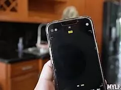 Stepmom Caught in Shower, Big Tits and Ass Banged Doggy Style in POV