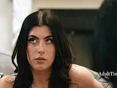 Convince Step Mom with Tongue?