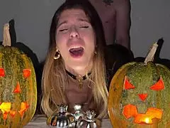 Halloween night squirt fest with homemade big ass action and doggystyle pounding. Don't cum too soon!