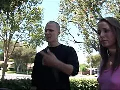 Hannah West, at just 18, turns into a wild, broken-down vixen. She teases in lingerie with shaved curves.