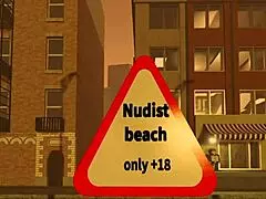 nudist milf beach day with antonelachan