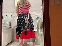 Did you see the stepmom's wide hips spread apart for that intense anal fucking in the bathroom?