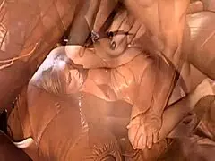 Gina Austin, only 18, loves anal in lingerie on bed