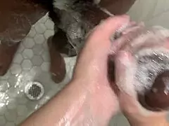 omg, this hot curious 18+ teen cleans stepbro's huge cock, makin him cum twice fast