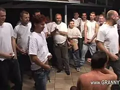 Latina milf sucks cock quick then gets cum on pussy