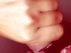 Japanese step mom helps son with big cock blowjob session