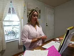 Step-Mom Blows Monster Cock