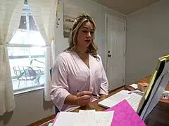 Step-Mom Blows Monster Cock