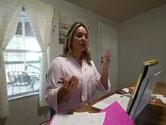 Step-Mom Blows Monster Cock