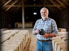 가죽 장갑 쓴 밀프 변신