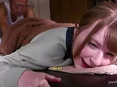 June Lovejoy's Father-in-Law, a Pro Masseuse, Works Her Big Tits