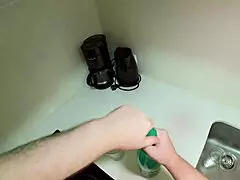 Accidentally Took Stepdad's Pill, Hot Stepmom Helped Me Cum Hard!