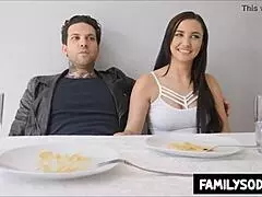 Stepmom Rejects Stepdaughter's Boyfriend, But Then Engages in Hardcore Sex with Him