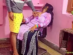 Indian bitch screams during painful office backroom fuck!