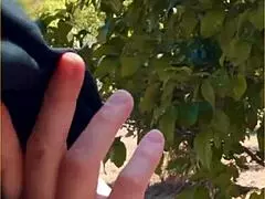 hot wife givin’ me an amazin’ public blowjob wow