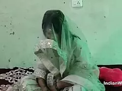 Desi Indian Couple Enjoys Steamy First Night Sex on Honeymoon