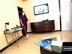 Hot Damn, Big Titty Nurse Craves Massive Dick Action!