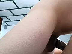 Intense anal creampie between colombian step-siblings