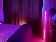 that lecherous guy pisses on her tits then fucks her ass to mouth 😈