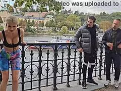 Fitness turns wild as busty milf Laura Crystal takes hardcore anal. Double penetration and cum swallow seal the deal.