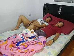 Did my stepbrother fuck me in his room next to our stepparents with his huge cock?