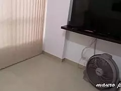 Milf scort, uh, just got to her apartment, ready for huge cum!