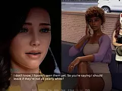 ms. denvers in her teacher costume with big tits