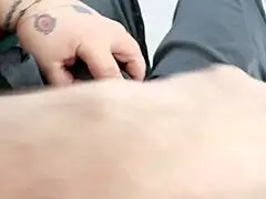 i gave him a blowjob while he watched our video on tv, ending with facial and cum in mouth