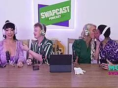 Cock Talk Heats Up in Step Family Swap with Little Puck, Madison Blaze, Jimmy Michaels, and Mike Ox