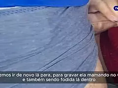 Housewife Rides Cuckold Husband Interrupted