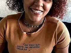 Hey, that tattooed brazilian stud with big tits rocks the lingerie scene